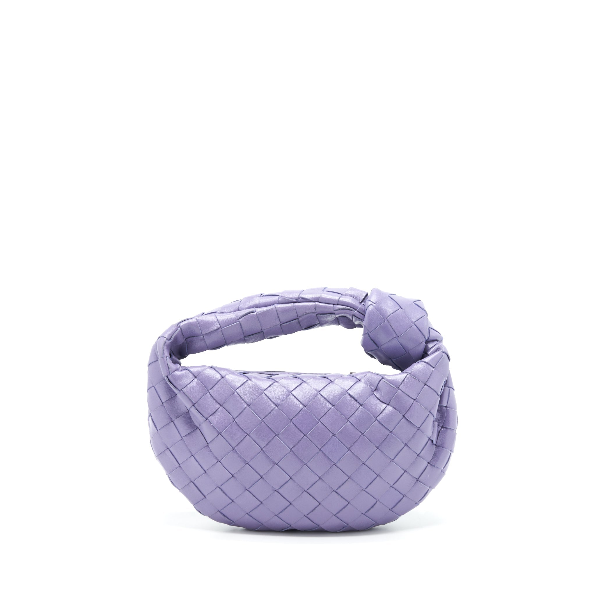 BOTTEGA VENETA MINI JODIE CALFSKIN PURPLE SHW