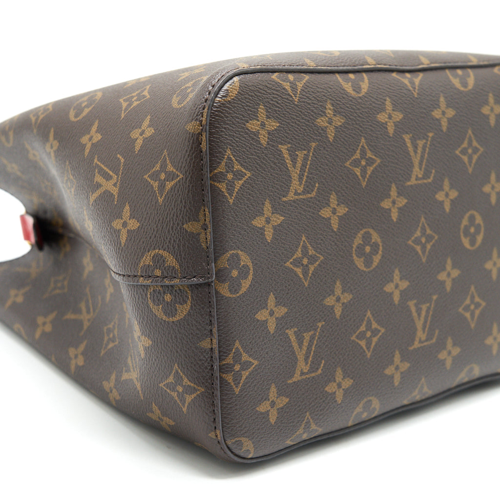 LOUIS VUITTON NEO NOE MONOGRAM CANVAS IN RED