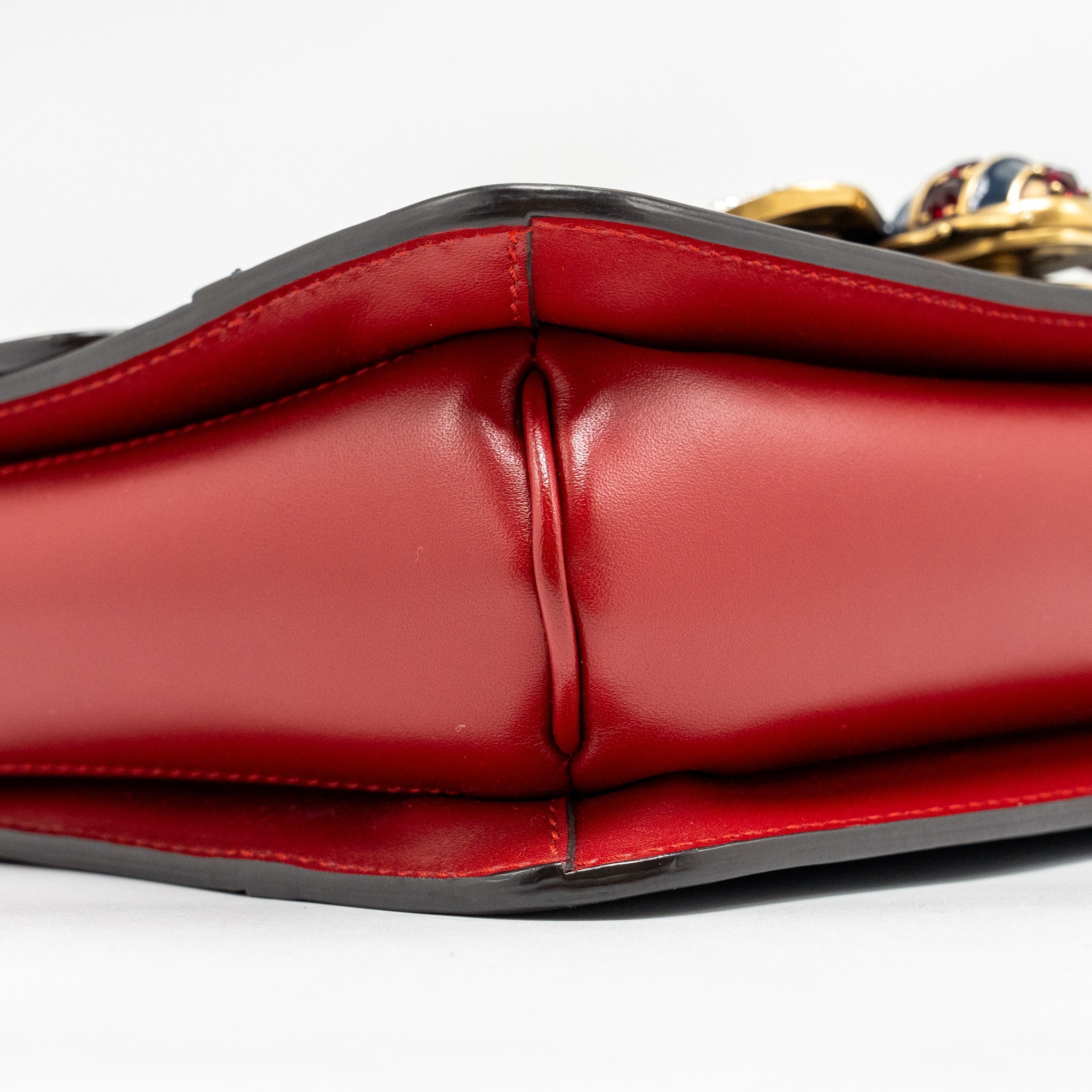GUCCI QUEEN MARGARET SHOULDER BAG CALFSKIN MULTICOLOUR GHW