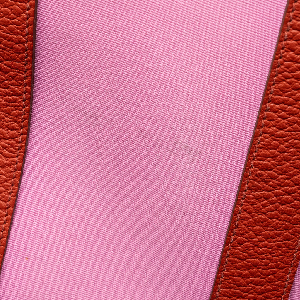 HERMES GARDEN FILE 28 CANVAS/COUNTRY PINK /ROUGE DUCHESSE SHW