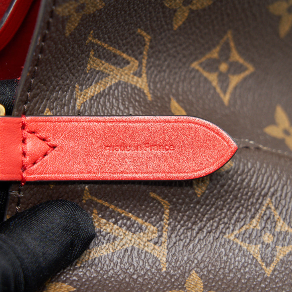 LOUIS VUITTON NEO NOE MONOGRAM CANVAS IN RED