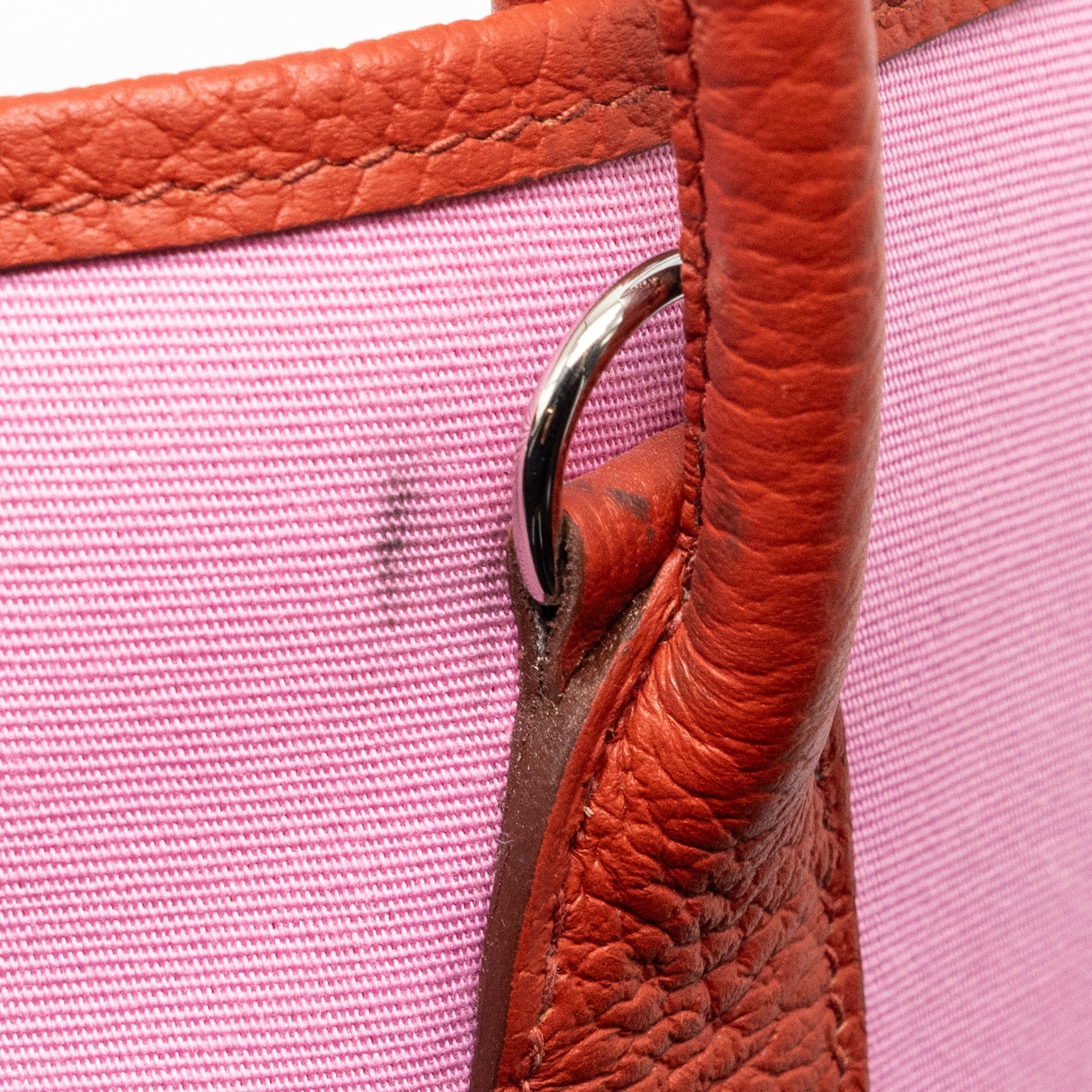 HERMES GARDEN FILE 28 CANVAS/COUNTRY PINK /ROUGE DUCHESSE SHW