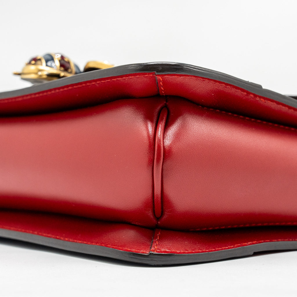 GUCCI QUEEN MARGARET SHOULDER BAG CALFSKIN MULTICOLOUR GHW