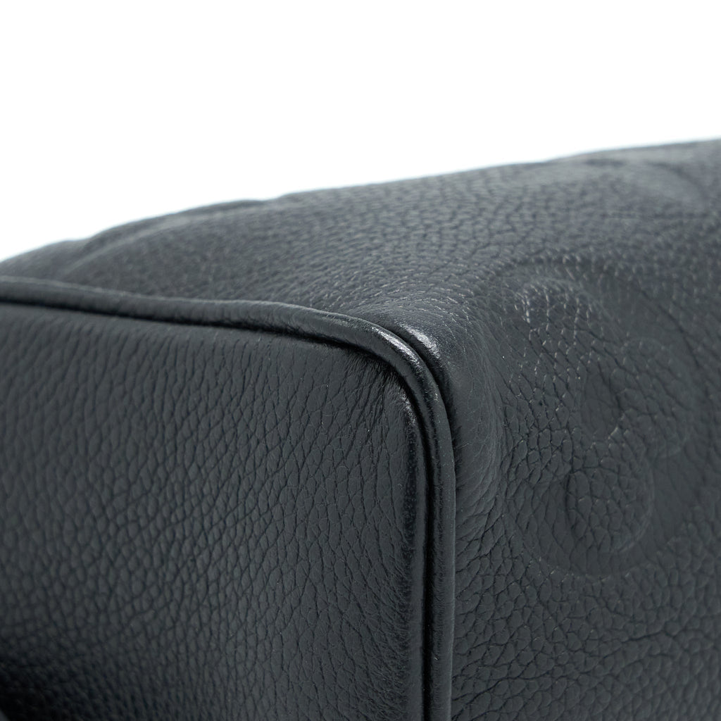 LOUIS VUITTON SPEEDY 20 EMPREINTE BLACK GHW