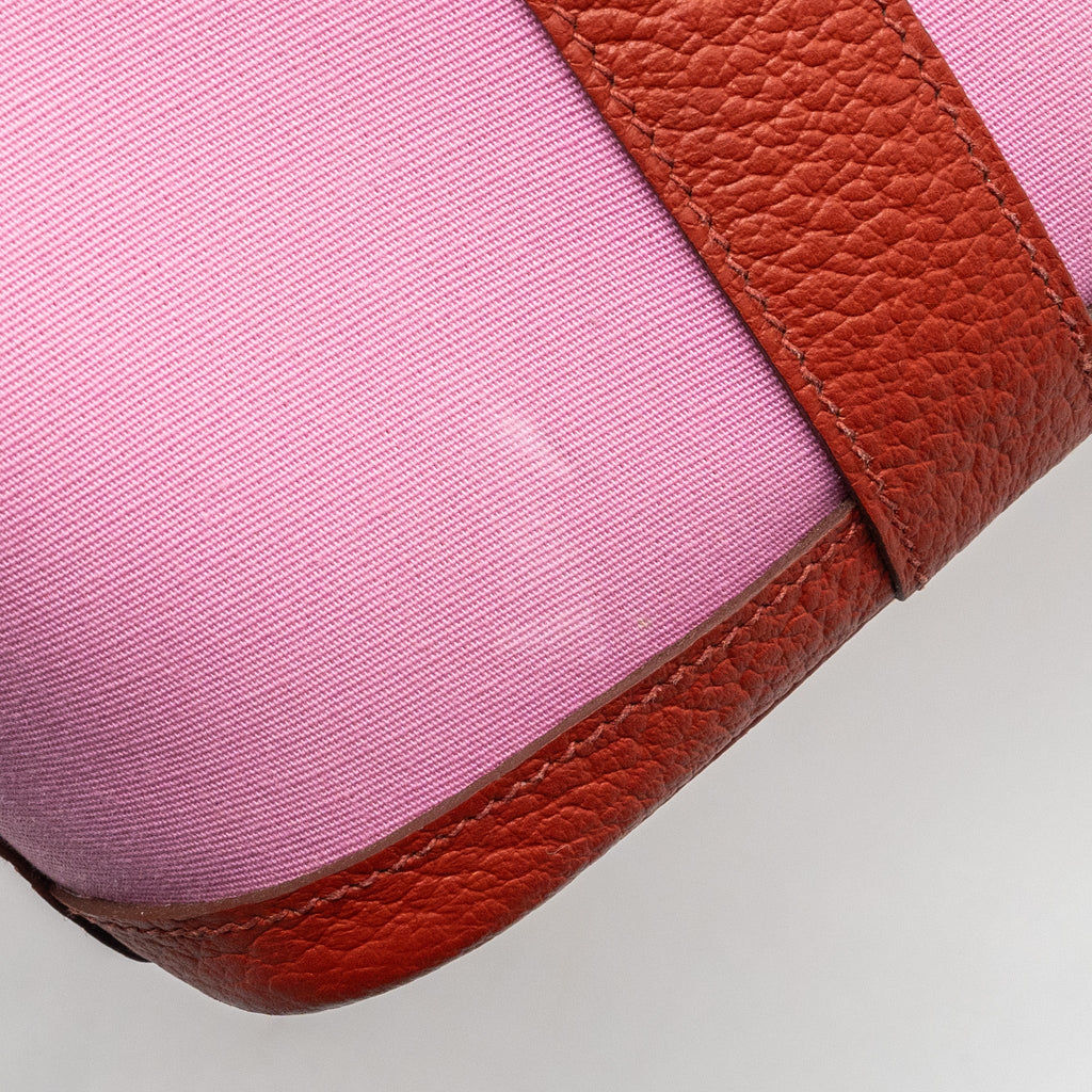 HERMES GARDEN FILE 28 CANVAS/COUNTRY PINK /ROUGE DUCHESSE SHW