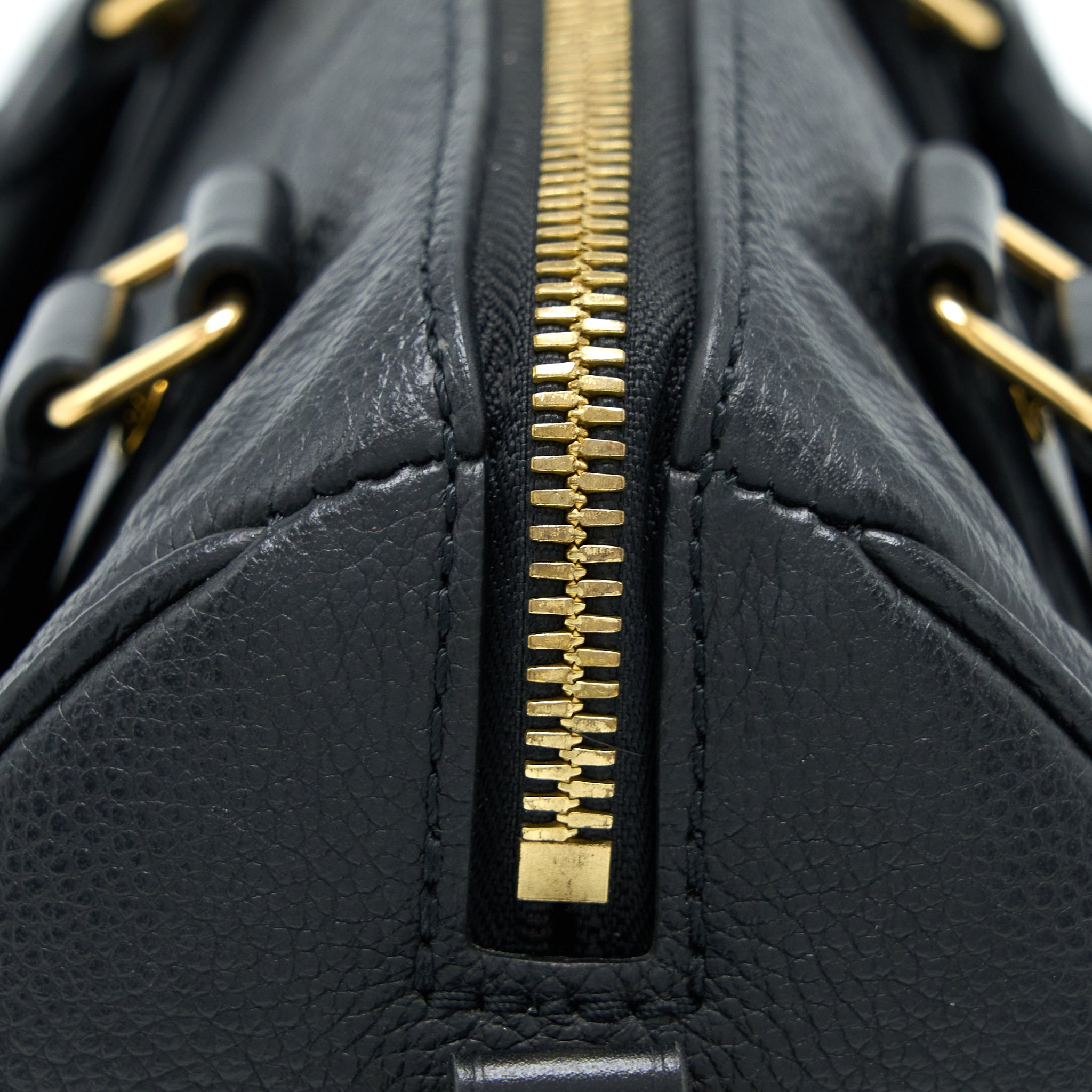 LOUIS VUITTON SPEEDY 20 EMPREINTE BLACK GHW