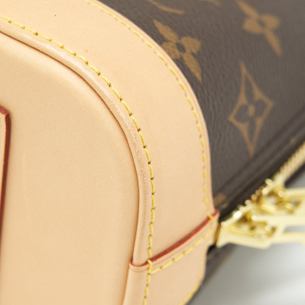 LOUIS VUITTON MONOGRAM ALMA BB CROSSBODY BAG