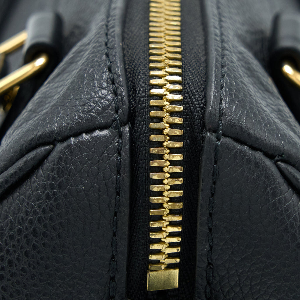 LOUIS VUITTON SPEEDY 20 EMPREINTE BLACK GHW