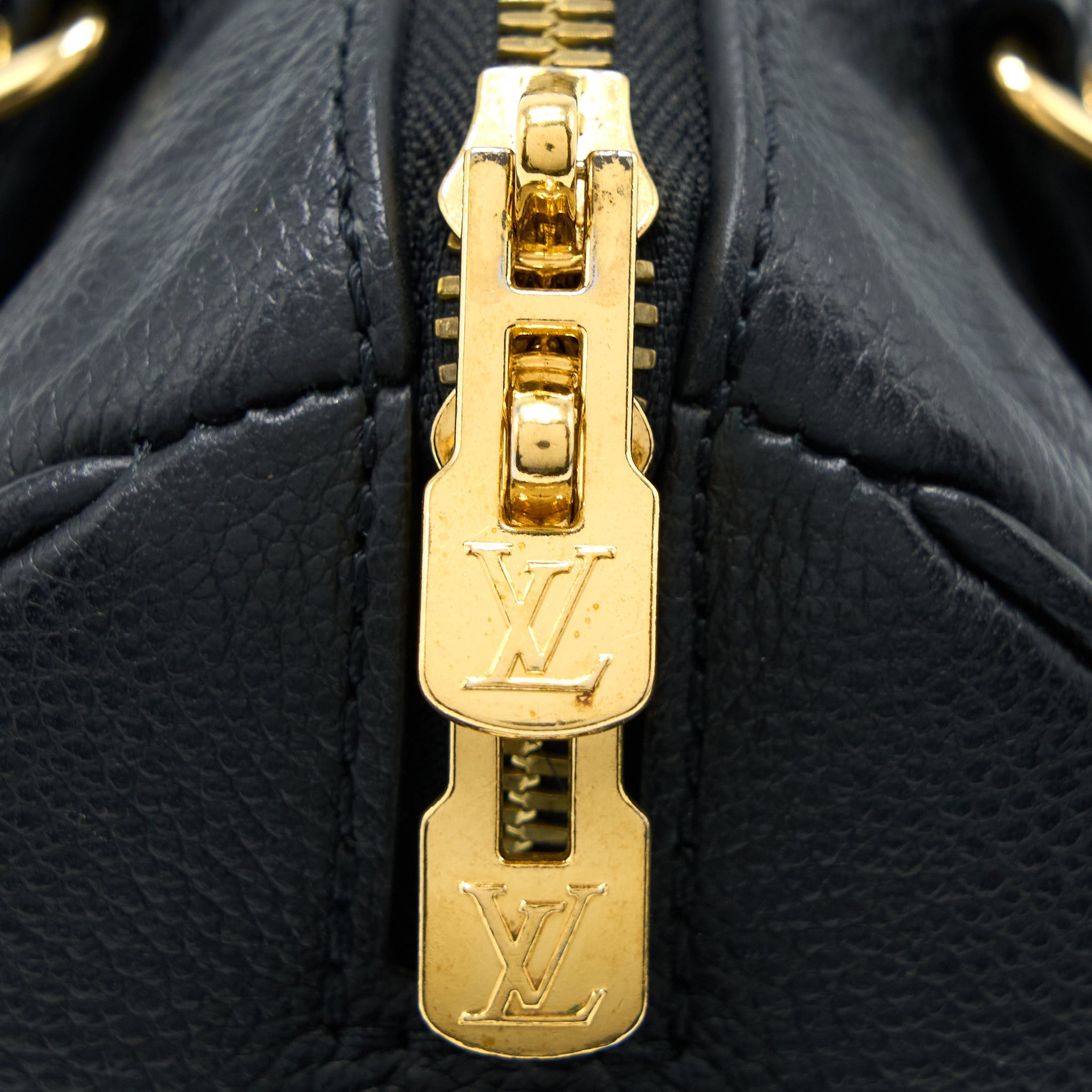 LOUIS VUITTON SPEEDY 20 EMPREINTE BLACK GHW