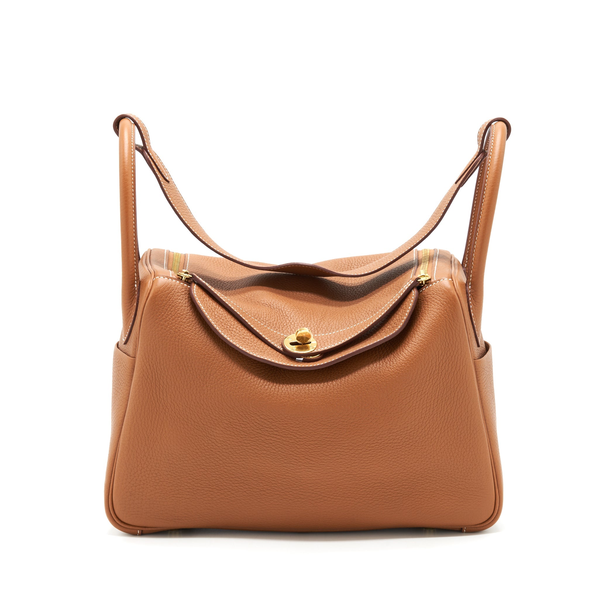 HERMES LINDY 30 CLEMENCE GOLD GHW