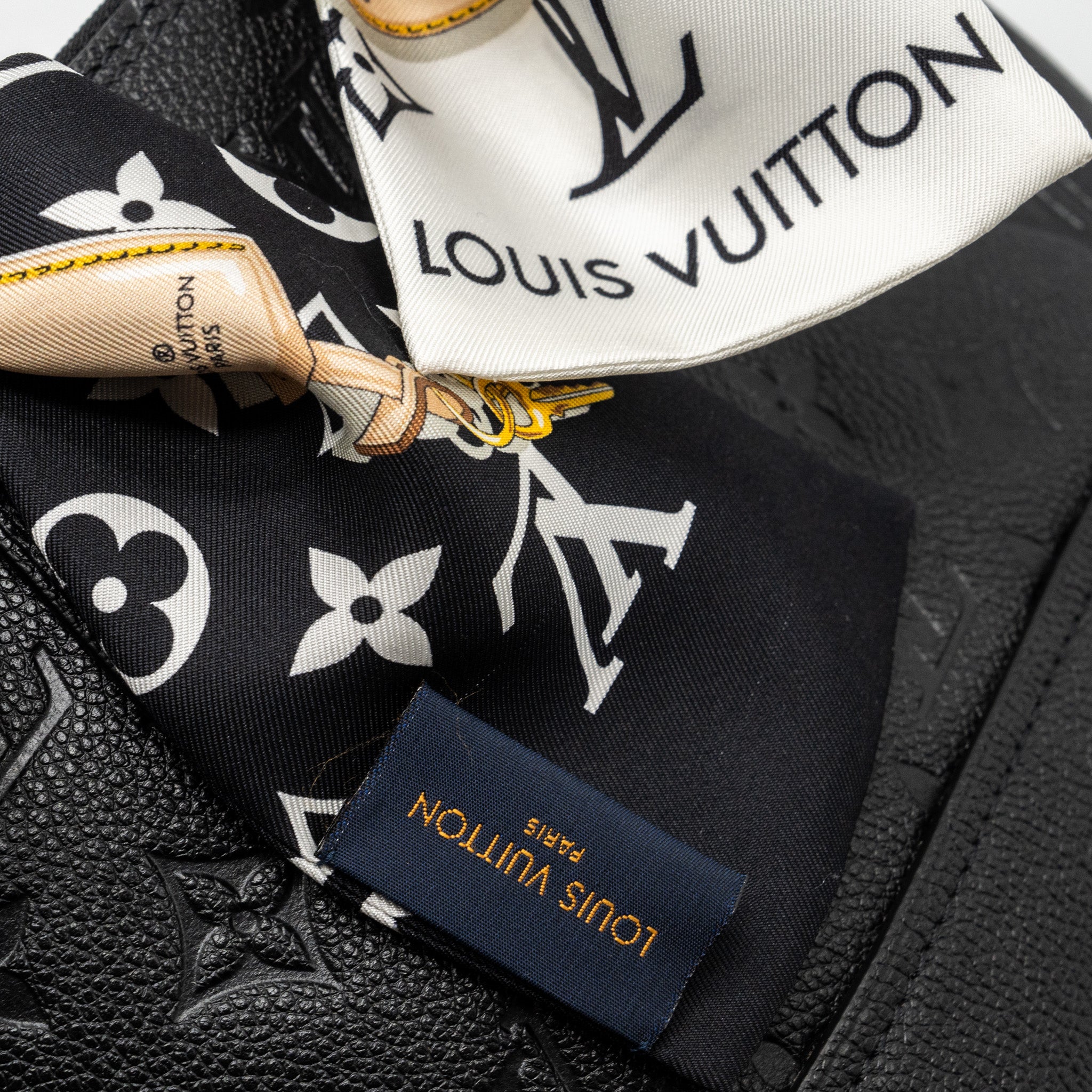 LOUIS VUITTON NEO ALMA BB MONOGRAM EMPREINTE LEATHER BLACK GHW(NEW VERSION)