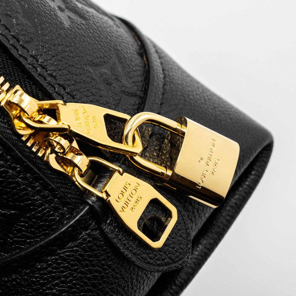 LOUIS VUITTON NEO ALMA BB MONOGRAM EMPREINTE LEATHER BLACK GHW(NEW VERSION)