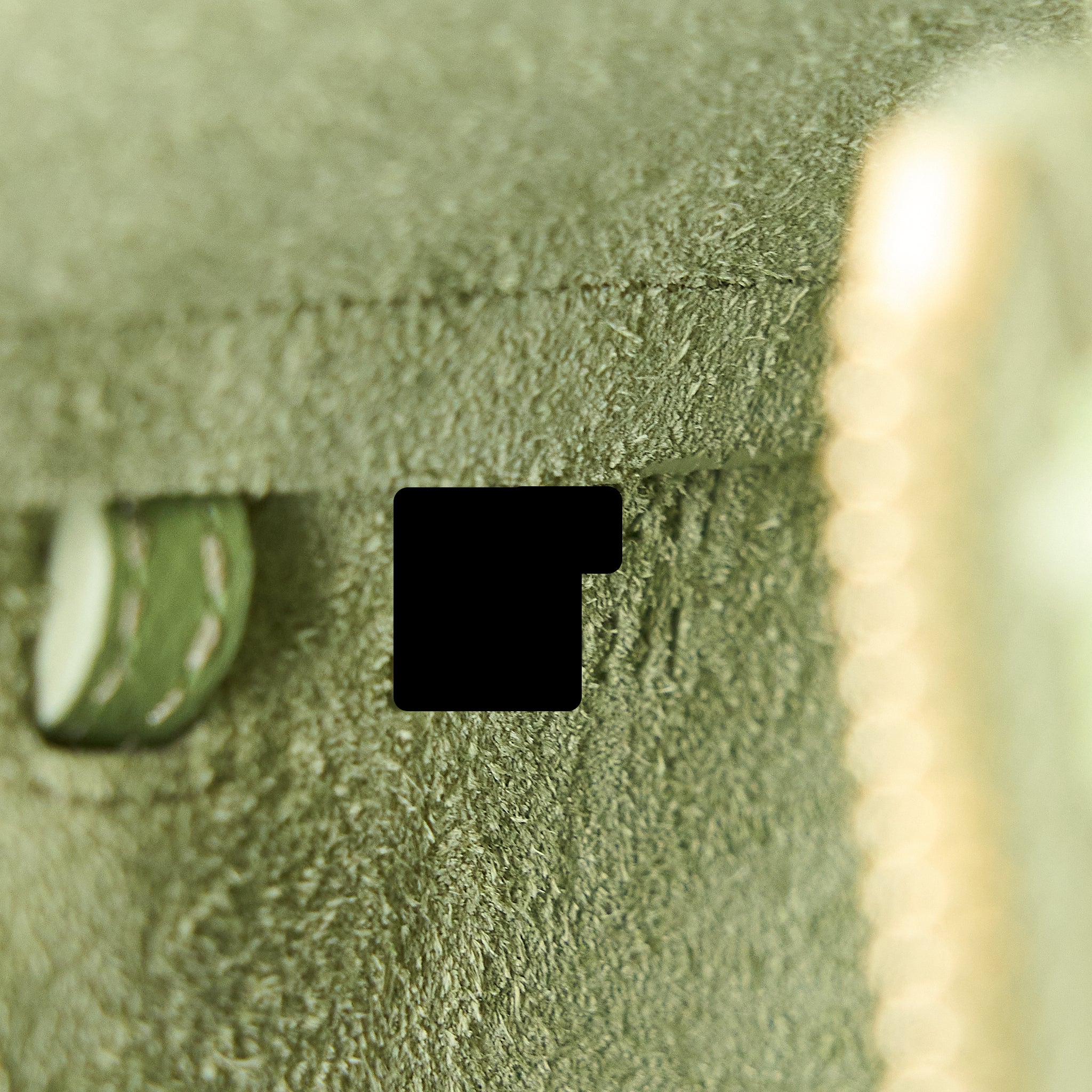 CELINE PICO BELT BAG GRAINED CALFSKIN LIGHT GREEN GHW