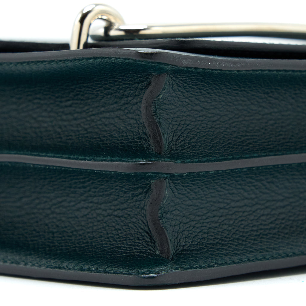 HERMES MINI ROULIS EVERCOLOUR VERT CYPRESS SHW