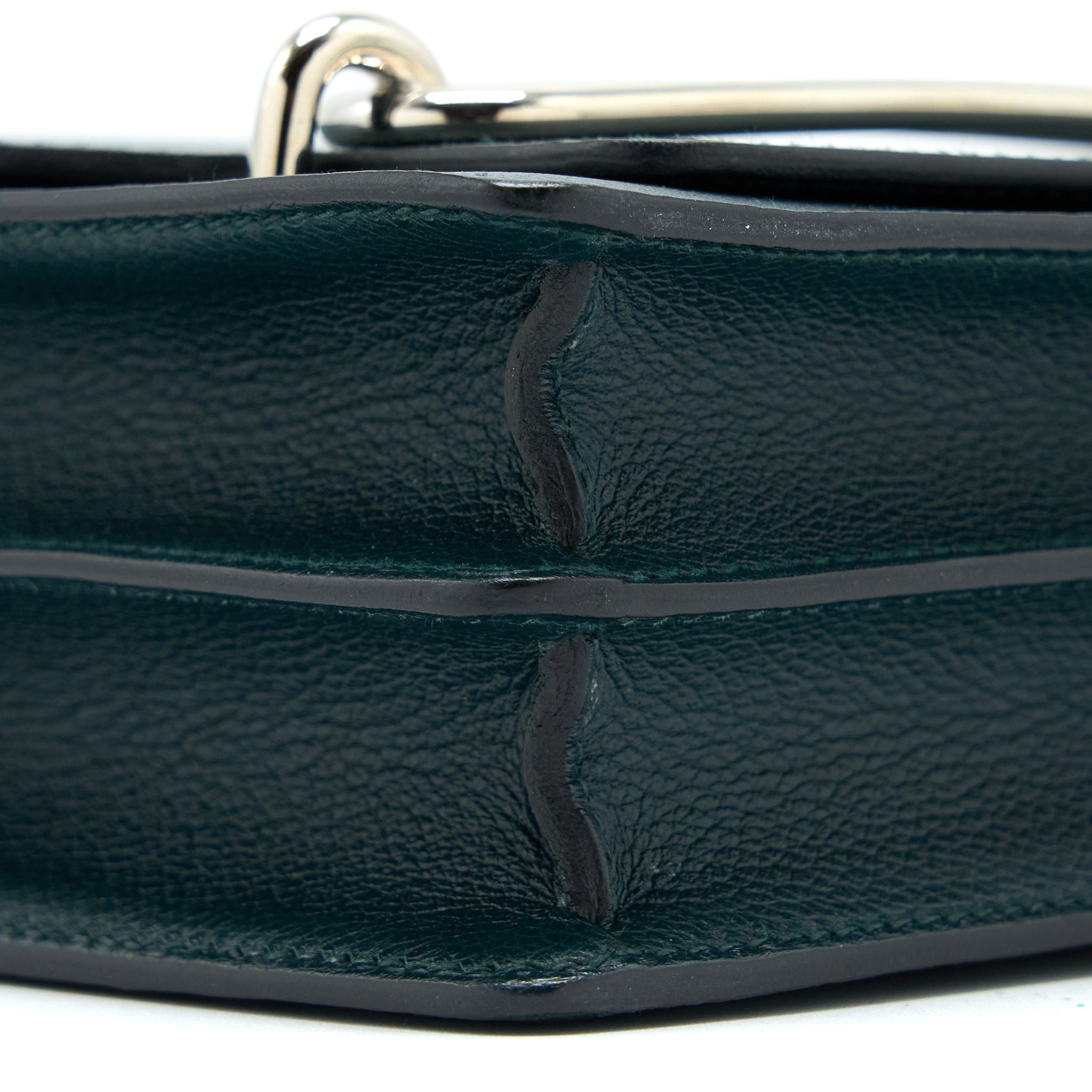 HERMES MINI ROULIS EVERCOLOUR VERT CYPRESS SHW