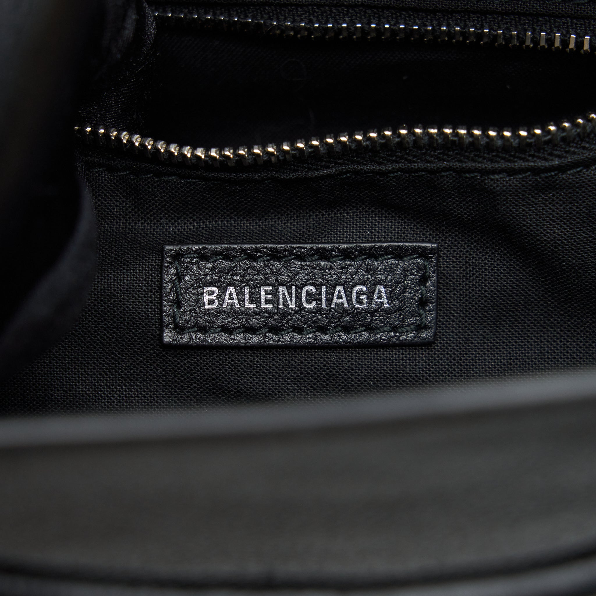 BALENCIAGA TOP HANDLE SHOPPING TOTE BAG CALFSKIN BLACK SHW
