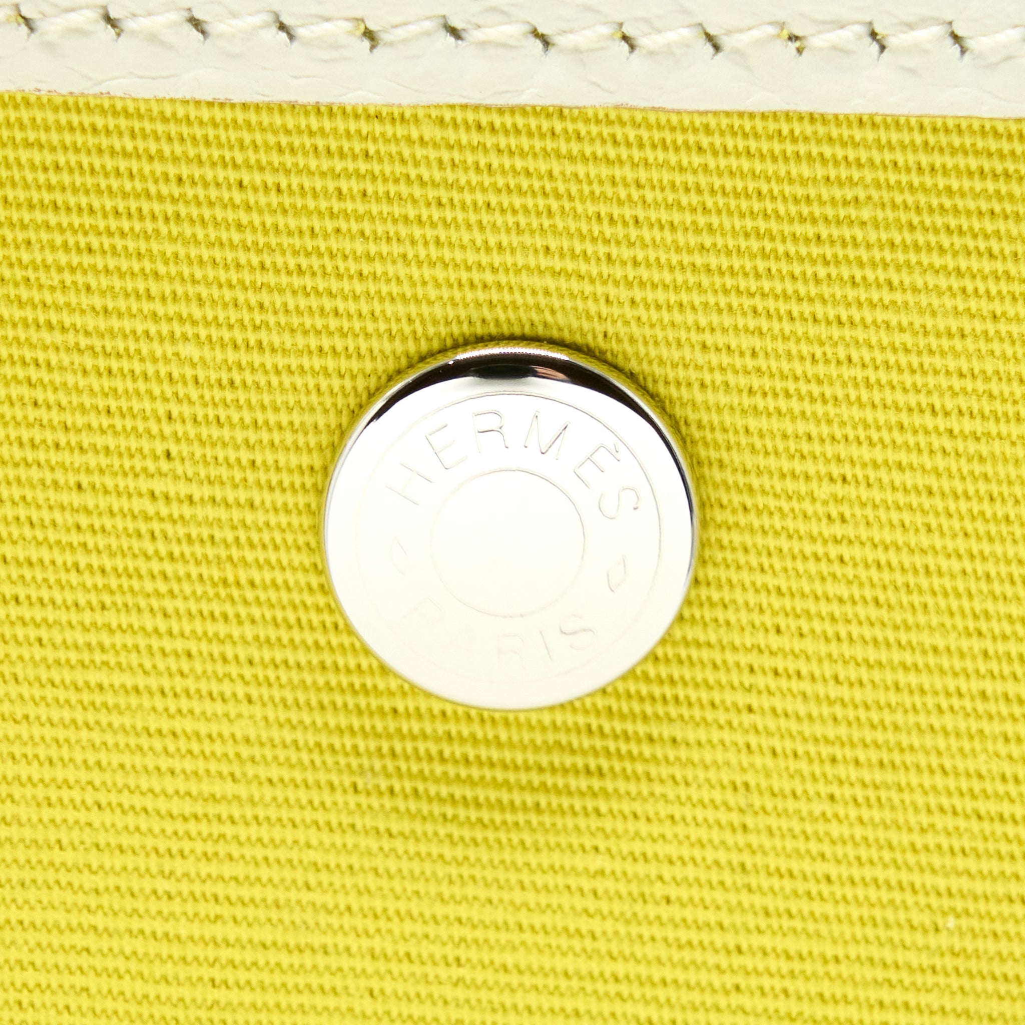 HERMES GARDEN FILE 28 STRAP BAG LIME/BLANC/LIME SHW