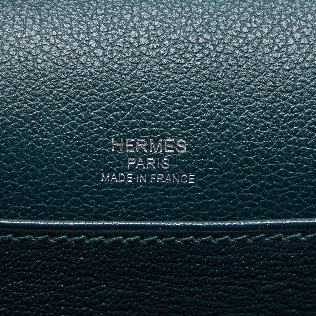 HERMES MINI ROULIS EVERCOLOUR VERT CYPRESS SHW
