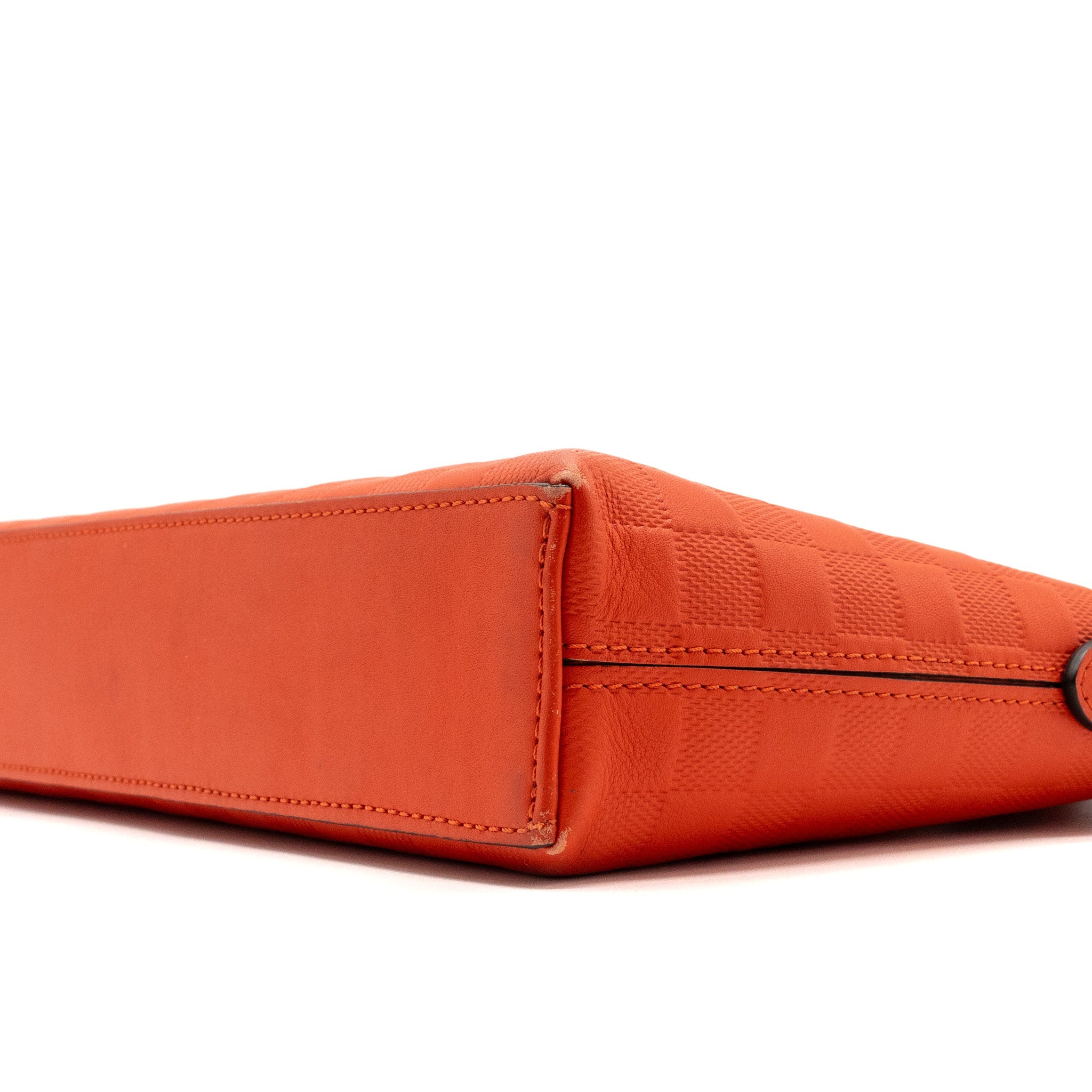 LOUIS VUITTON PORTE-DOCUMENTS JOUR DAMIER INFINI ORANGE SHW