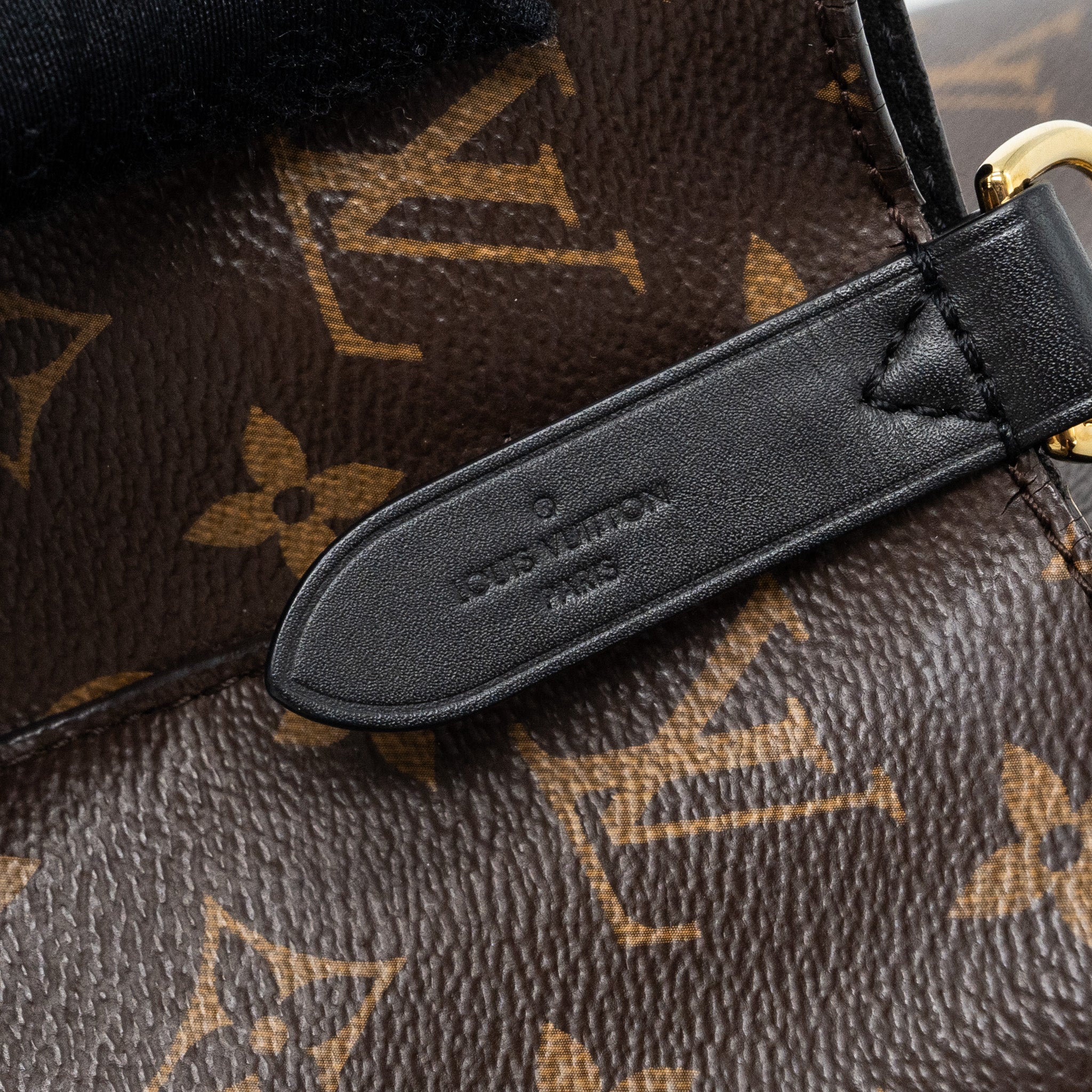 LOUIS VUITTON NEONOE MM  MONOGRAM CANVAS BLACK GHW