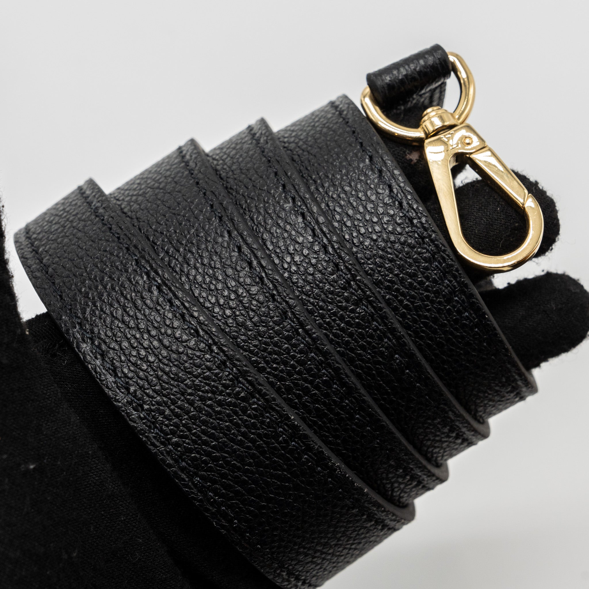 LOUIS VUITTON NEO ALMA BB MONOGRAM EMPREINTE LEATHER BLACK GHW(NEW VERSION)