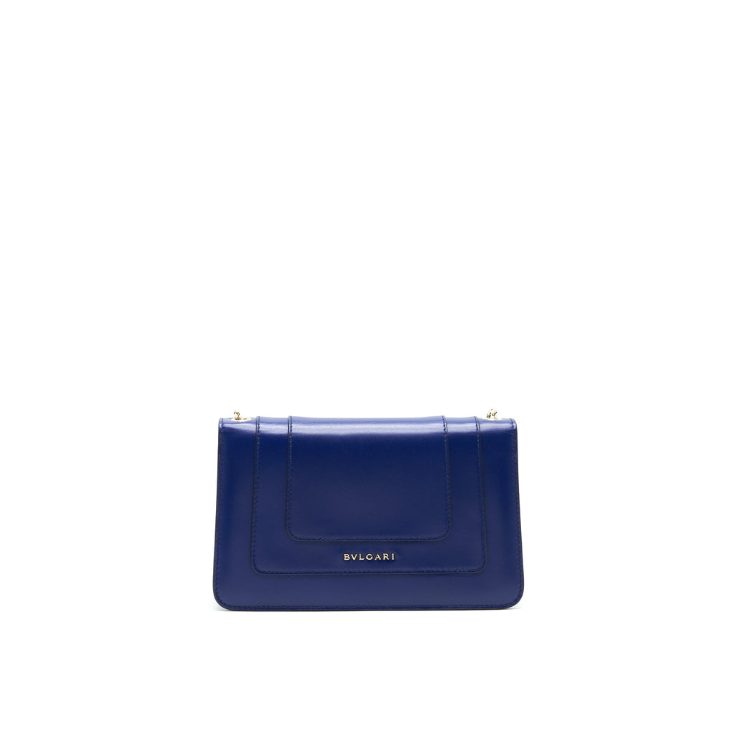BVLGARI SERPENTI FOREVER FLAP COVER IN ROYAL SAPPHIRE