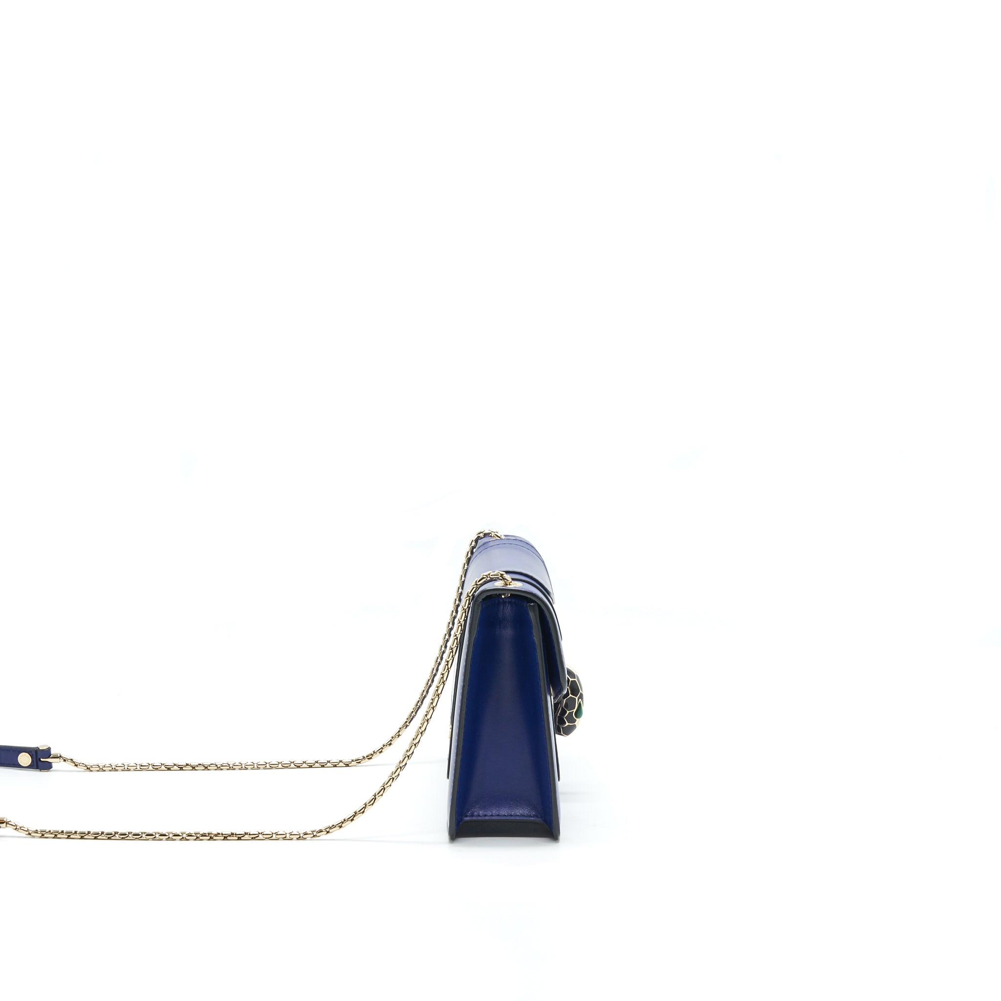 BVLGARI SERPENTI FOREVER FLAP COVER IN ROYAL SAPPHIRE