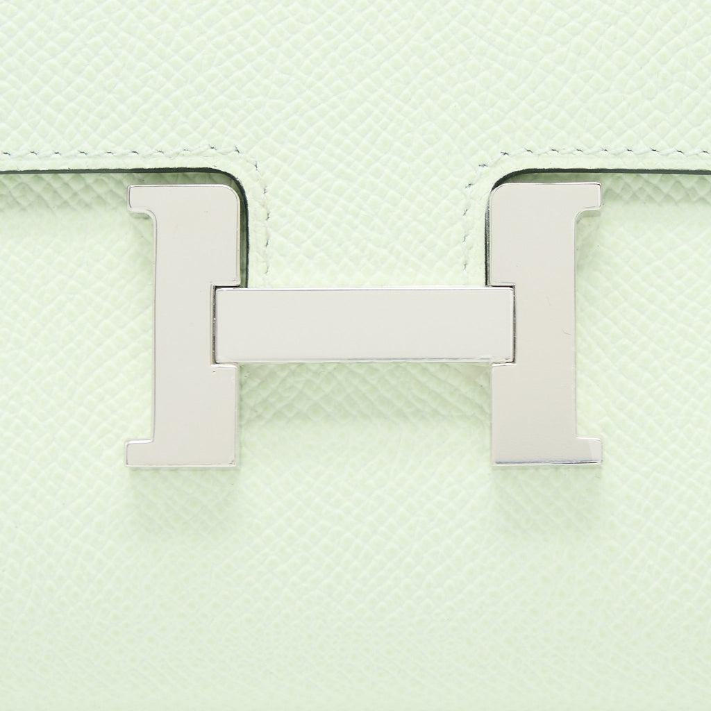 HERMES CONSTANCE TO GO EPSOM VERT FIZZ SHW