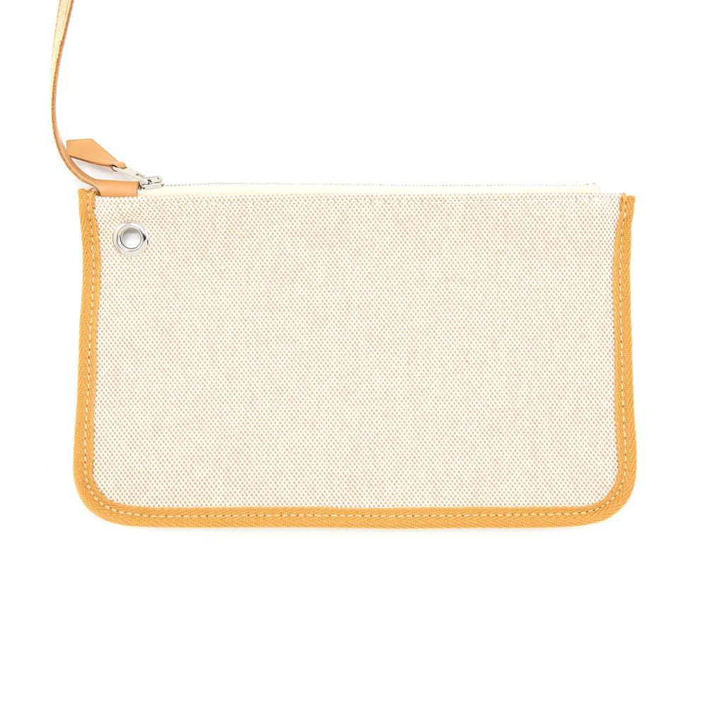 HERMES HERBAG ZIP 31 TOILE H EN RELIEF BRIDES SABLE/ECRU-BEIGE/NAT SABLE