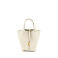 HERMES PICOTIN 18 LOCK BAG CLEMENCE 8L BETON GHW
