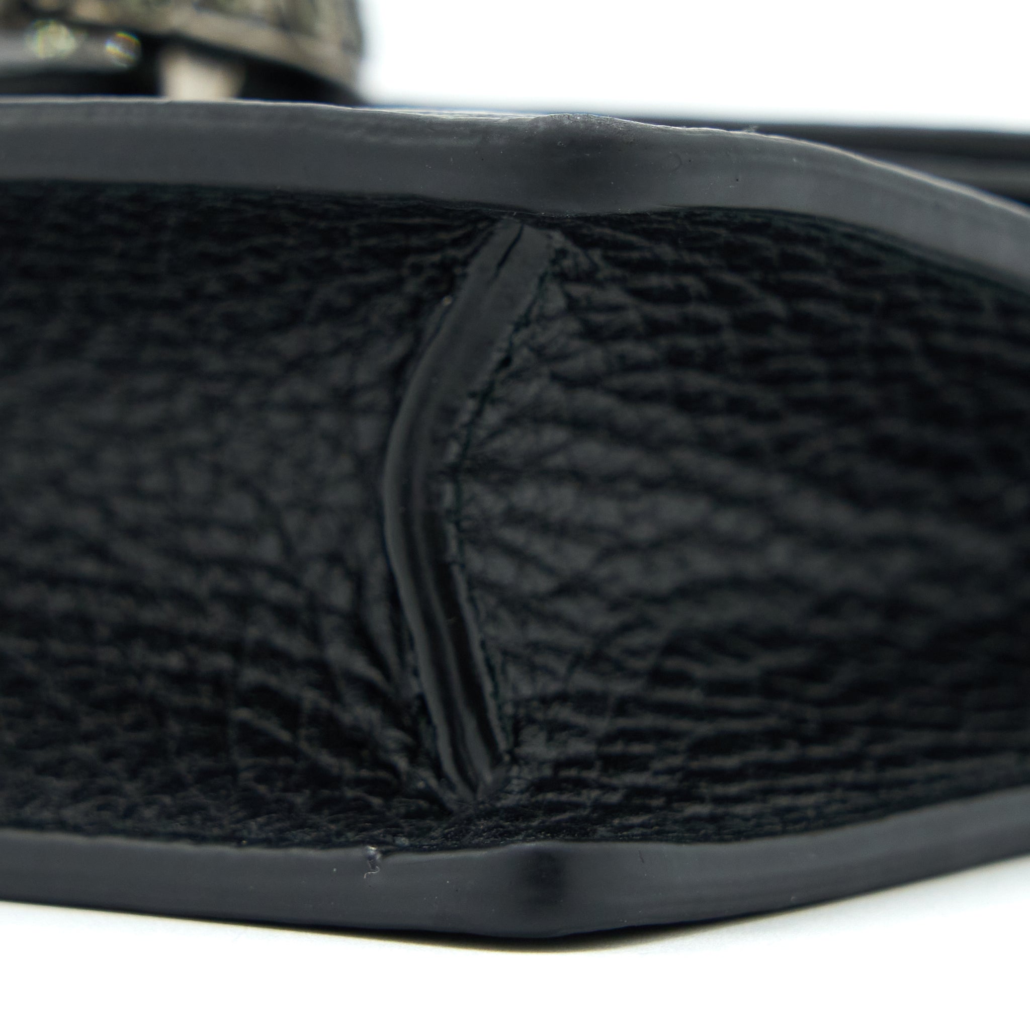 GUCCI SUPER MINI DIONYSUS CALFSKIN BLACK RUTHENIUM SHW