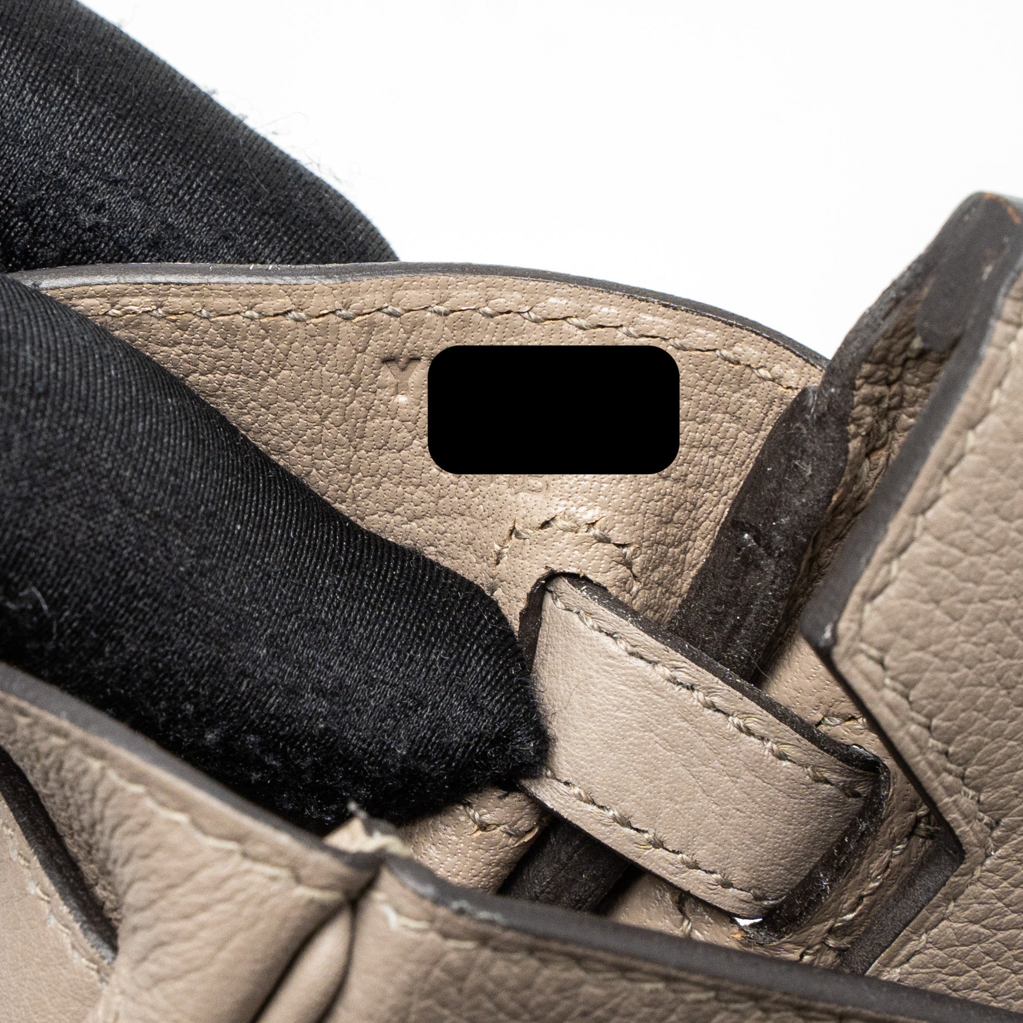 HERMES BIRKIN 25 TAURILLON NOVILLO M8 GRIS ASPHALTE SHW