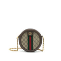 GUCCI OPHIDIA MINI GG ROUND SHOULDER BAG