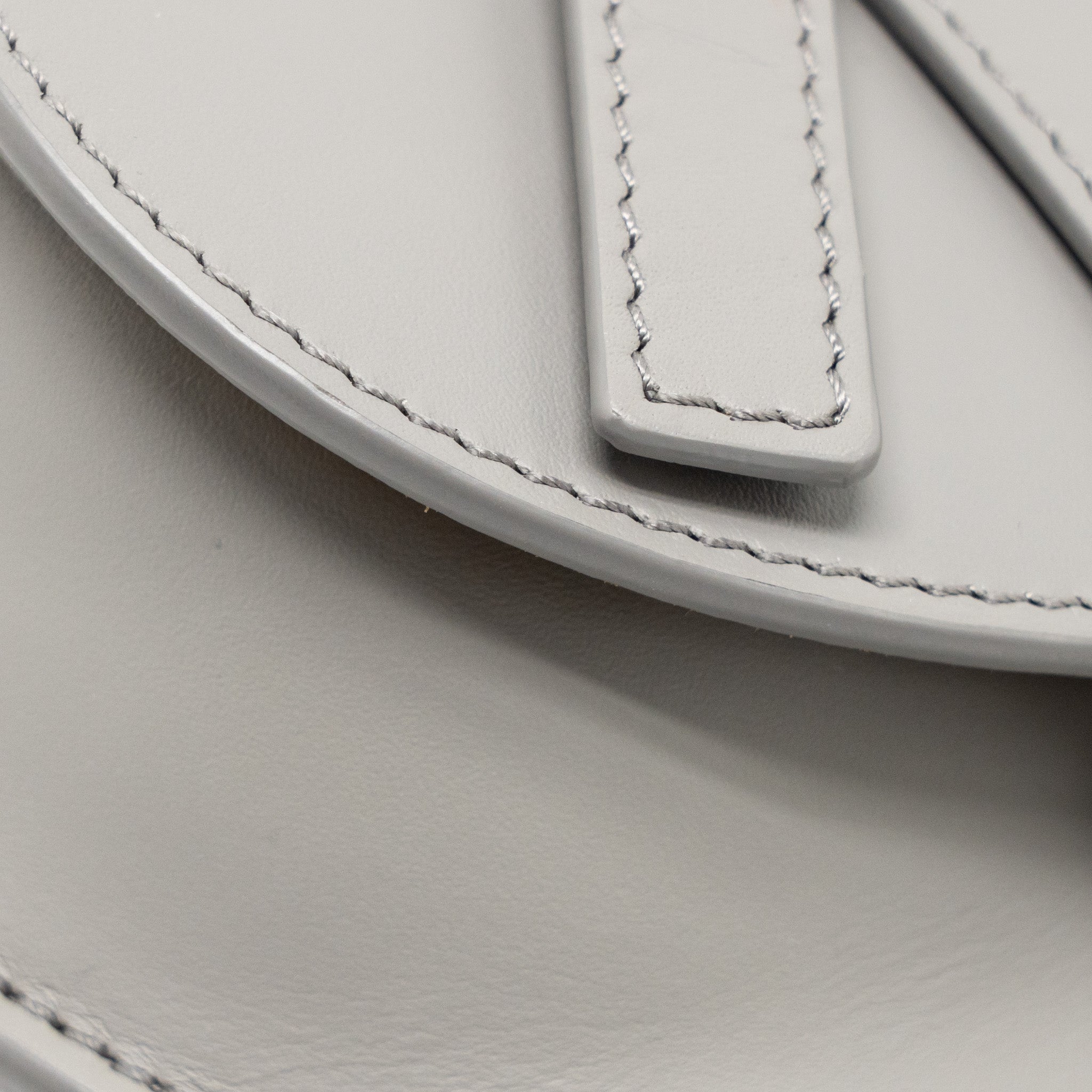 LOEWE MINI GATE DUAL BAG SOFT CALFSKIN JACQUARD GREY SHW