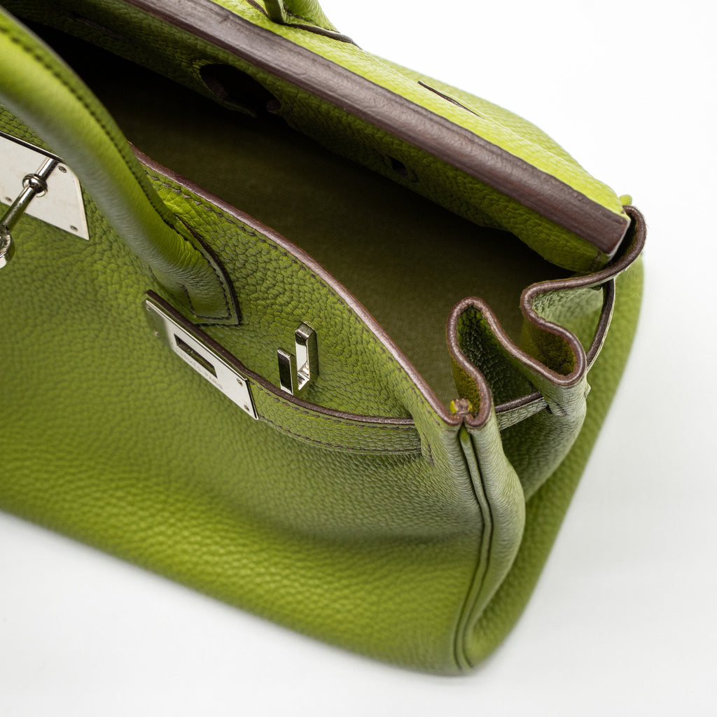 HERMES BIRKIN 30 TOGO VERT ANIS SHW