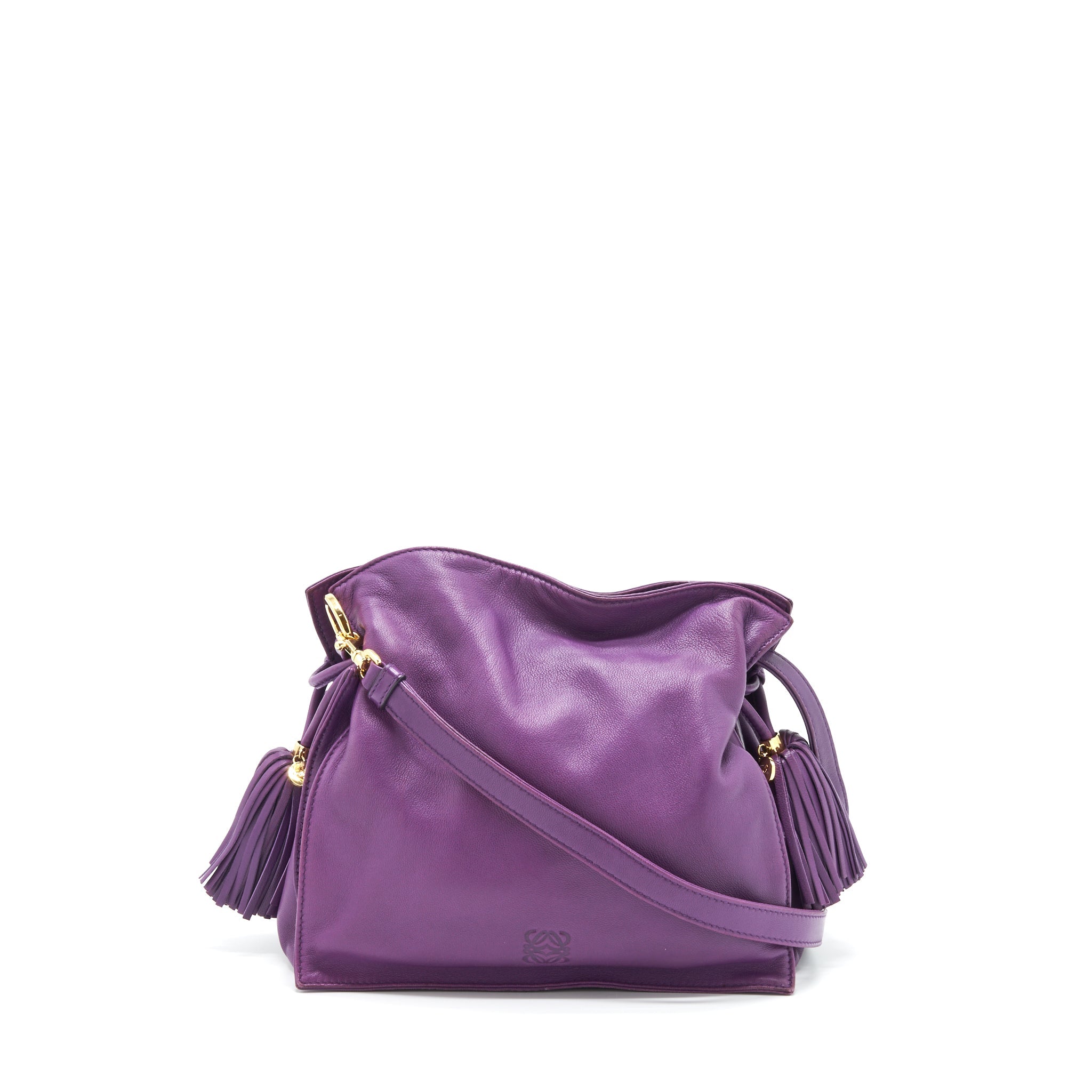 LOEWE FLAMENCO BAG PURPLE GHW