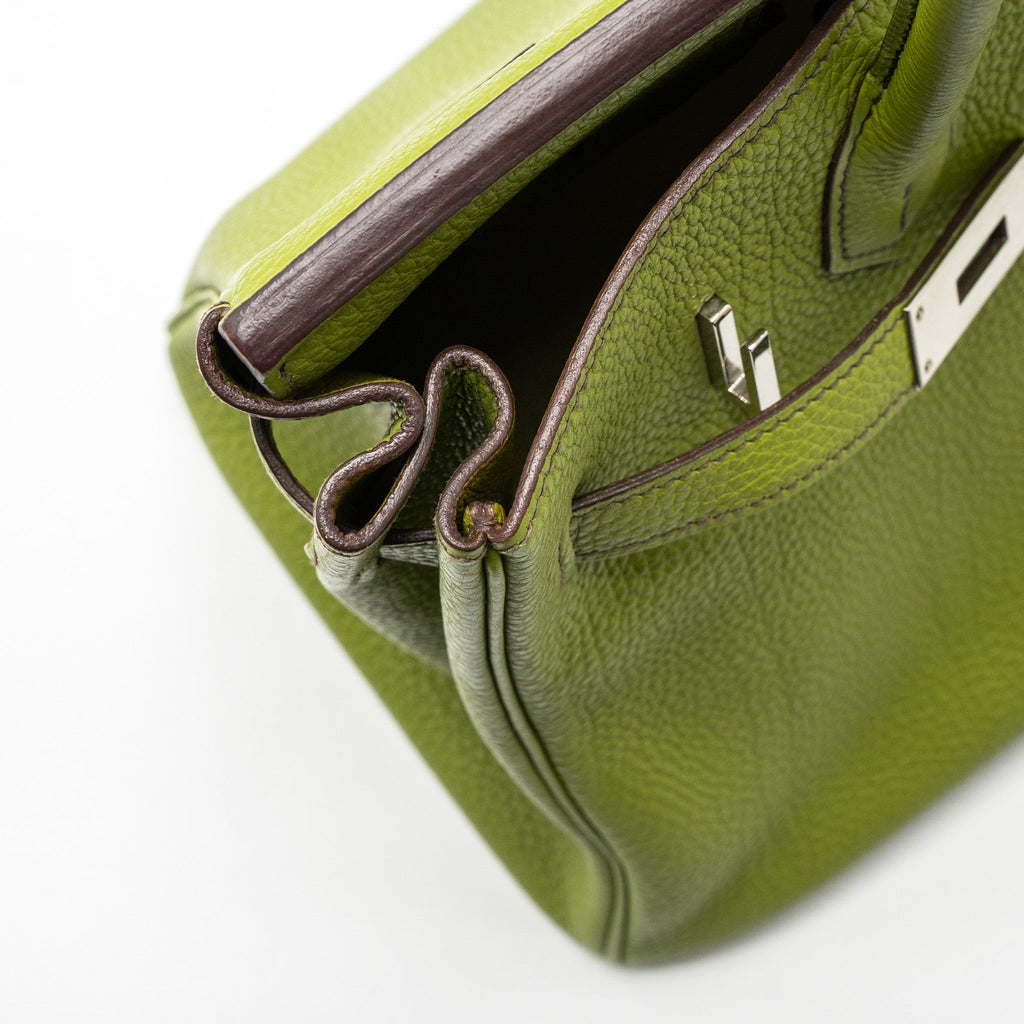 HERMES BIRKIN 30 TOGO VERT ANIS SHW