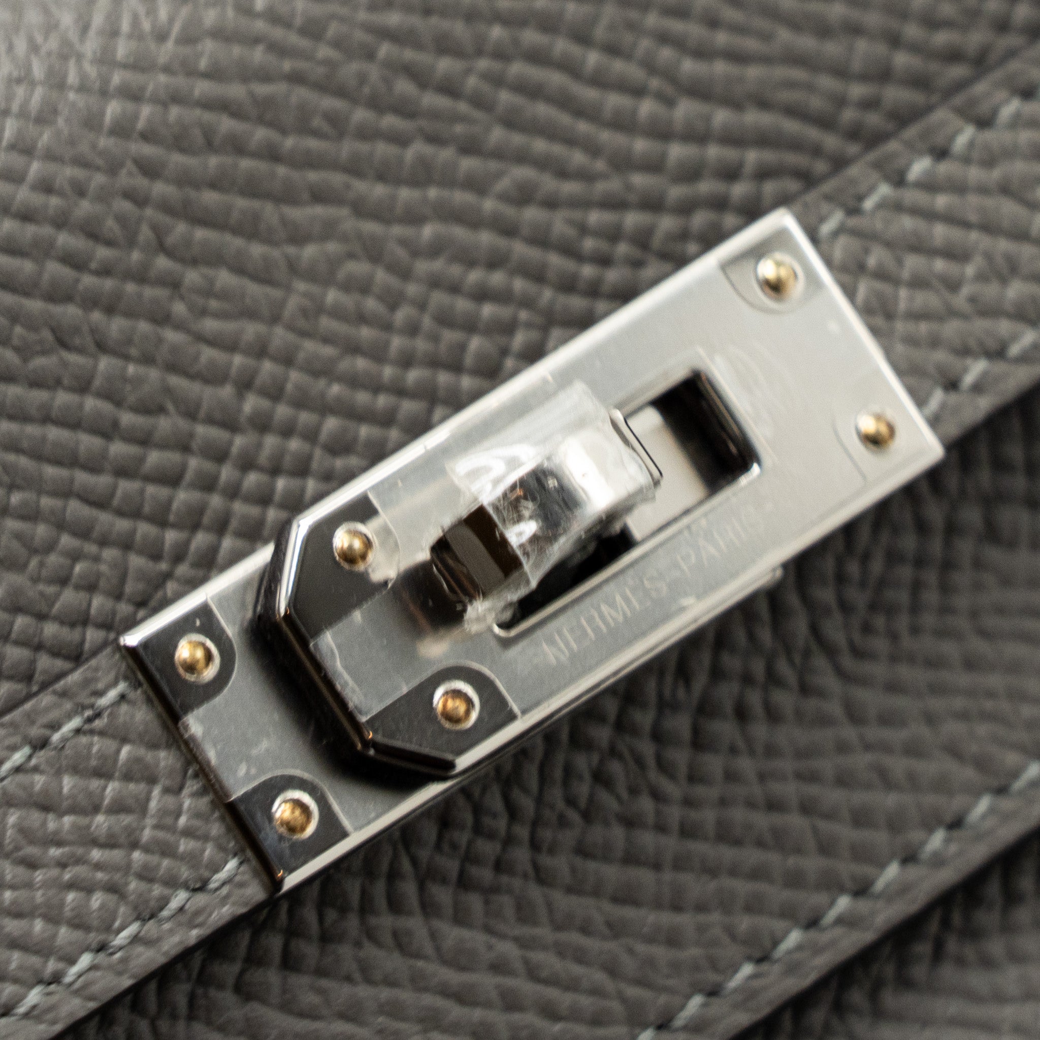 HERMES KELLY TO GO EPSOM GRIS MEYER SHW