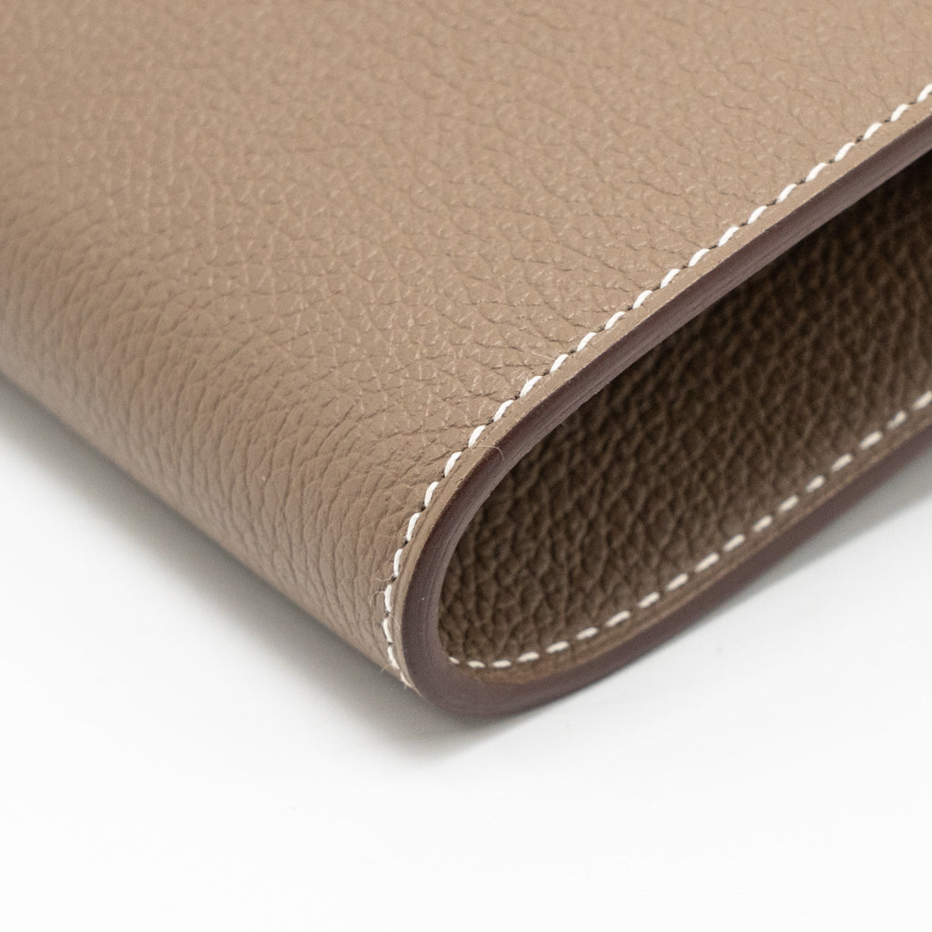 HERMES KELLY TO GO EVERCOLOR ETOUPE SHW
