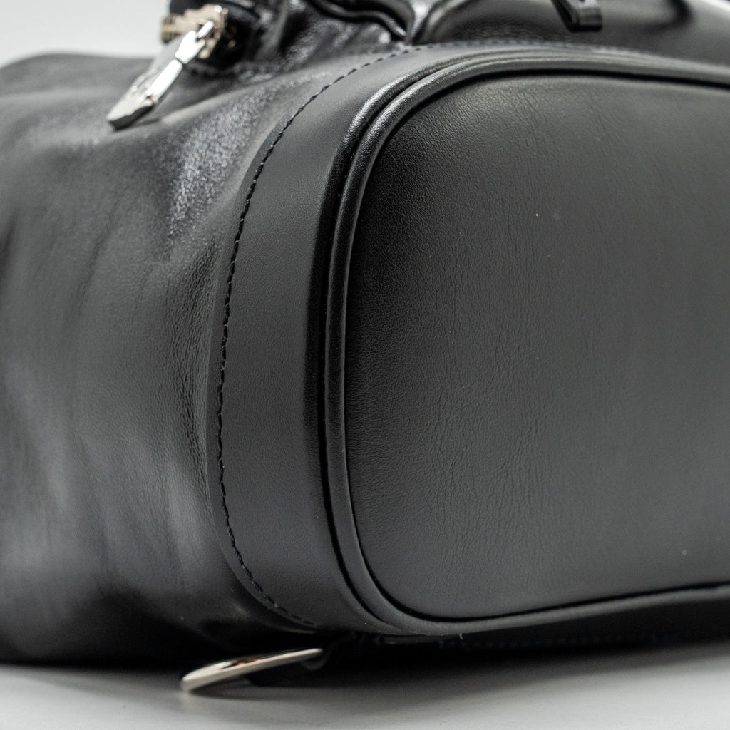 LOUIS VUITTON MONTSOURIS BACKPACK PM LAMBSKIN BLACK SHW