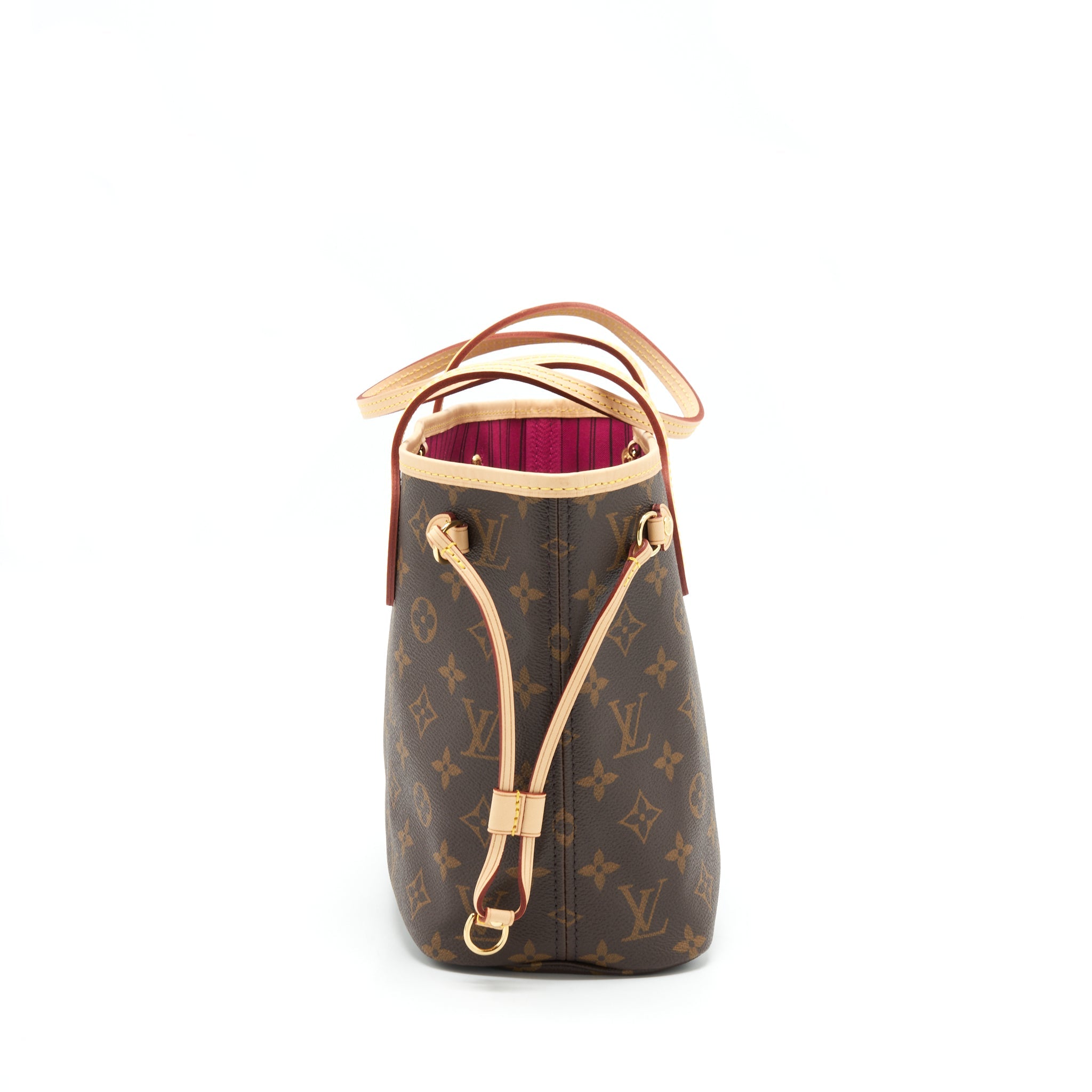LOUIS VUITTON NEVERFULL PM MONOGRAM CANVAS GHW
