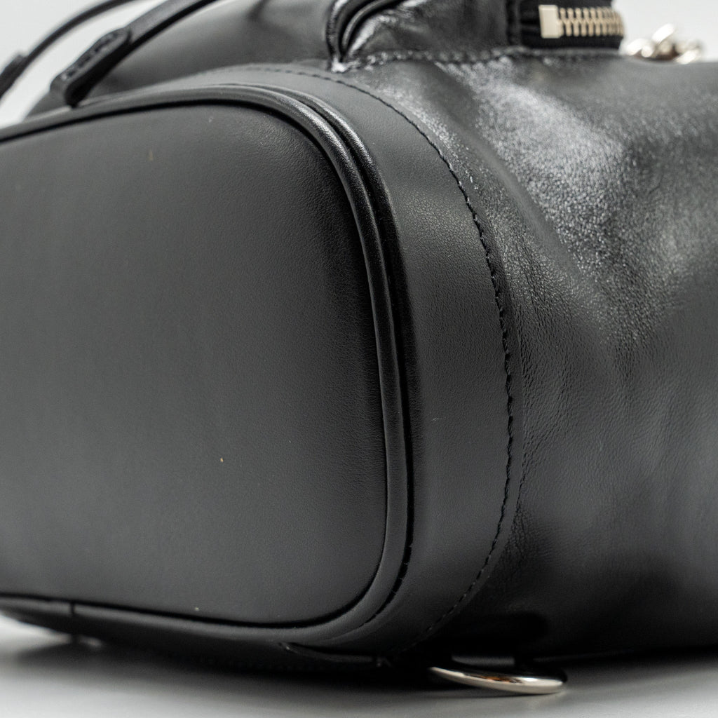 LOUIS VUITTON MONTSOURIS BACKPACK PM LAMBSKIN BLACK SHW