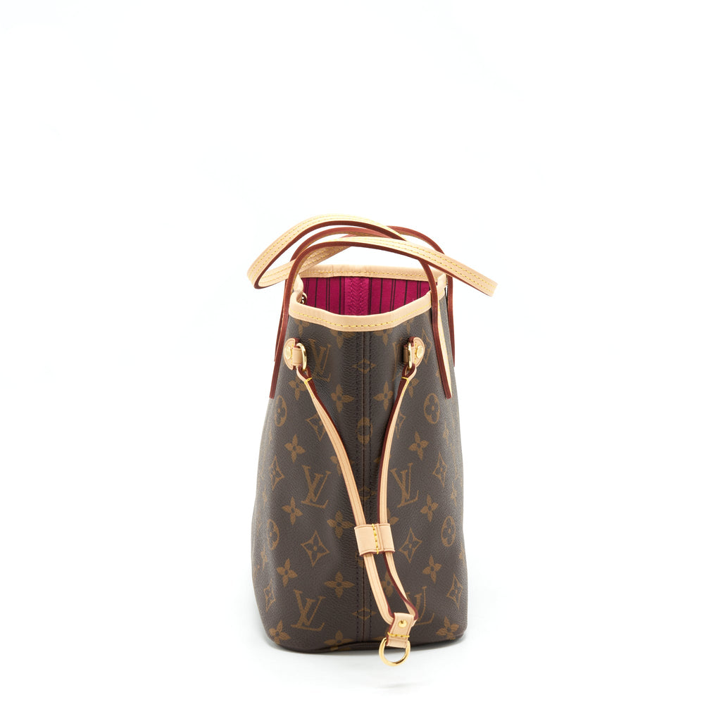 LOUIS VUITTON NEVERFULL PM MONOGRAM CANVAS GHW