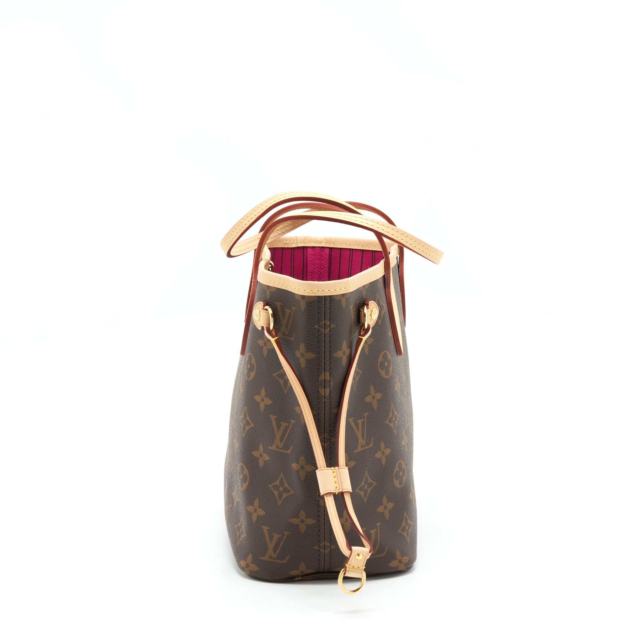 LOUIS VUITTON NEVERFULL PM MONOGRAM CANVAS GHW