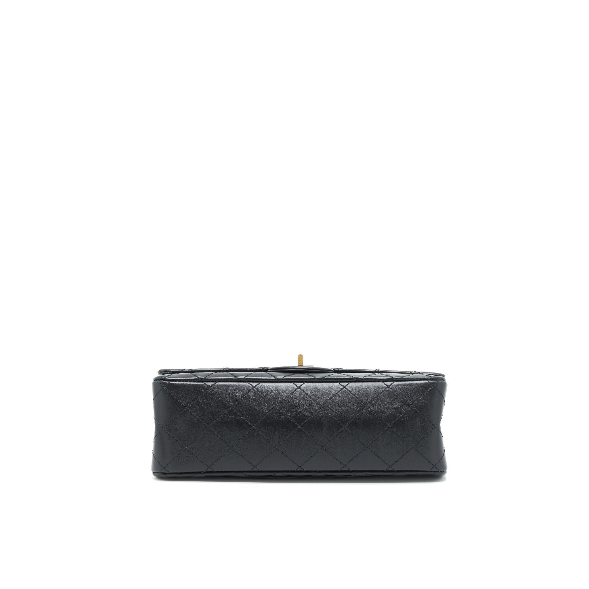 CHANEL REISSUE 2.55 225 CALFSKIN BLACK GHW
