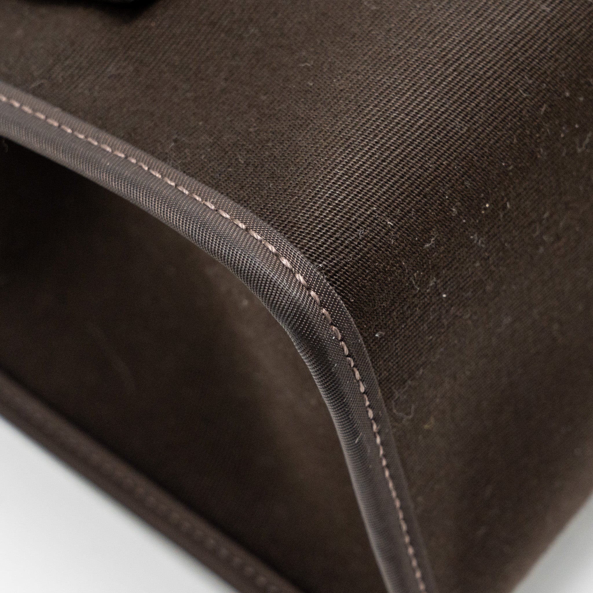 HERMES HERBAG 31 ZIP BAG CANVAS/HUNTER LEATHER EBENE/NOIR SHW