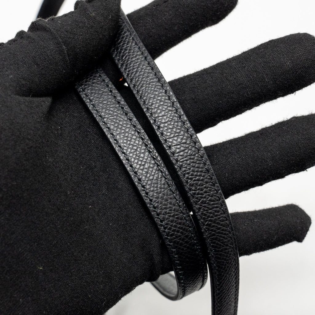 HERMES MINI CONSTANCE EPSOM BLACK RGHW