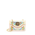GUCCI CROSSBODY MULTICOLOUR PRINT FABRIC WHITE GHW