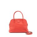 HERMES BOLIDE 27 SWIFT LEATHER RED WITH SHW