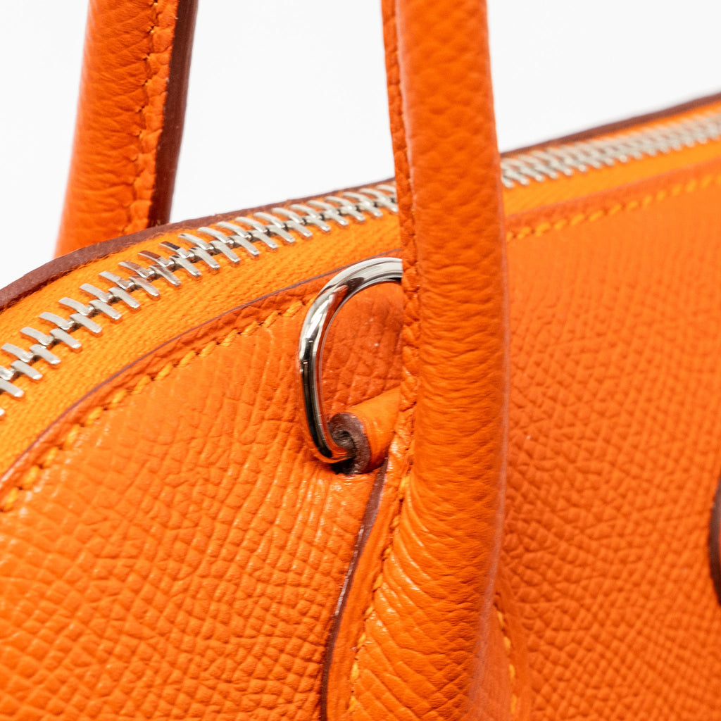 HERMES BOLIDE 27 EPSOM ORANGE SHW